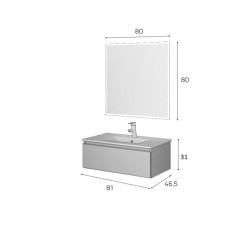 Meuble de salle de bains SIENA