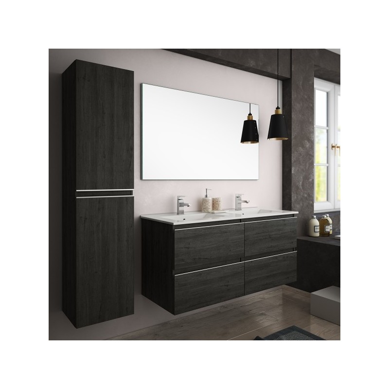 Ensemble Meuble de salle de bains METEOR + vasque céramique