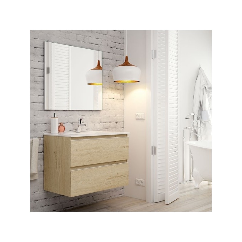 Ensemble Meuble de salle de bains METEOR + vasque céramique