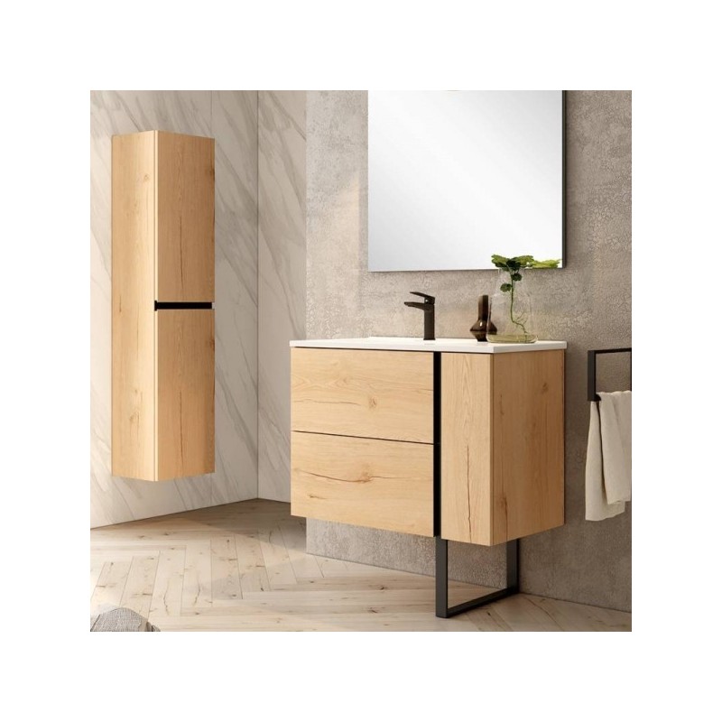 Meuble de salle de bain avec vasque BLACK SWAN