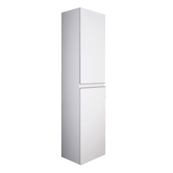 COLONNE INGLET 2 PORTES LAQUE BLANC BRILLANT OUVERTURE DROITE