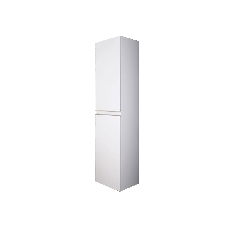 COLONNE INGLET 2 PORTES LAQUE BLANC BRILLANT OUVERTURE GAUCHE