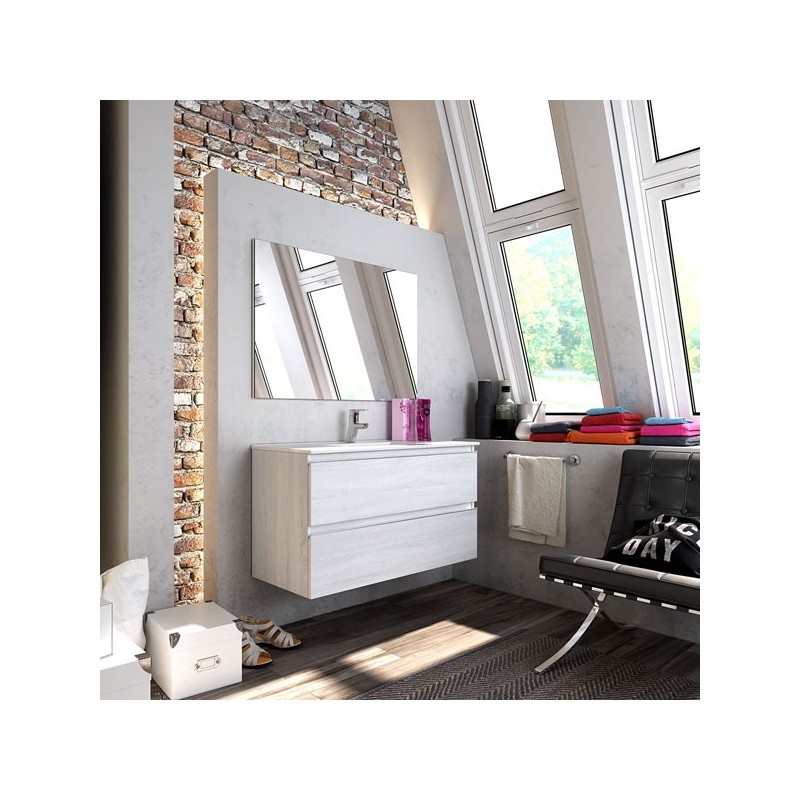 Ensemble Meuble de salle de bains Inglet 100cm Hibernian