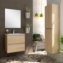 Ensemble Meuble de salle de bains Inglet 60cm Bambu