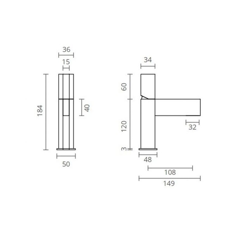 Mitigeur salles de bains série ACE