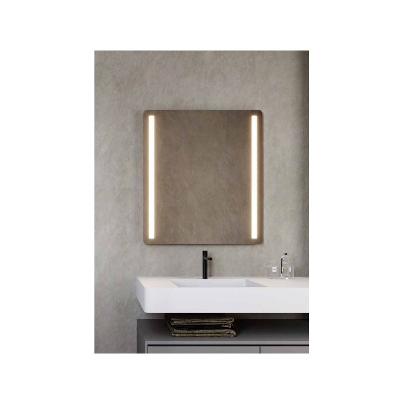 Miroir salle de bains FLORENCE Led + antibuée