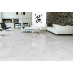 Carrelage brillant Earthstone White