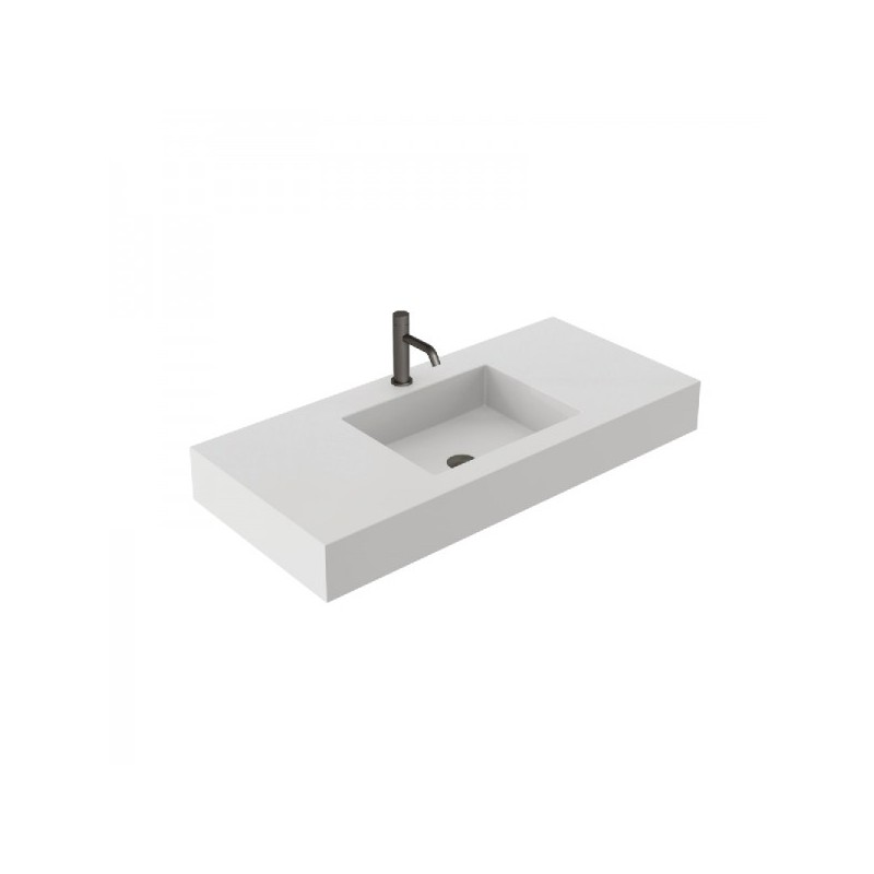 Vasque suspendue solid surface VULCAN
