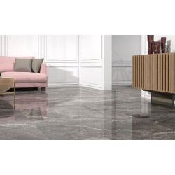 Carrelage brillant Earthstone Graphite