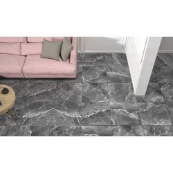 Carrelage brillant Earthstone Graphite
