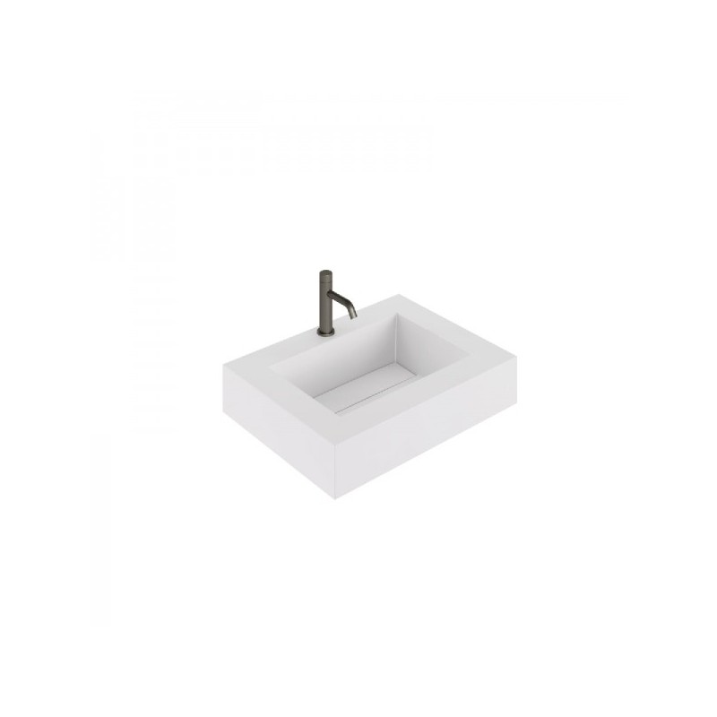 Vasque suspendue solid surface JAGUAR