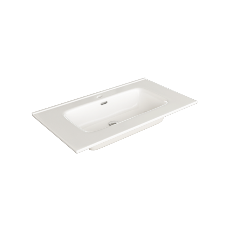 vasque céramique encastrée PLUTONE