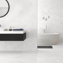 Carrelage brillant Earthstone Blanc