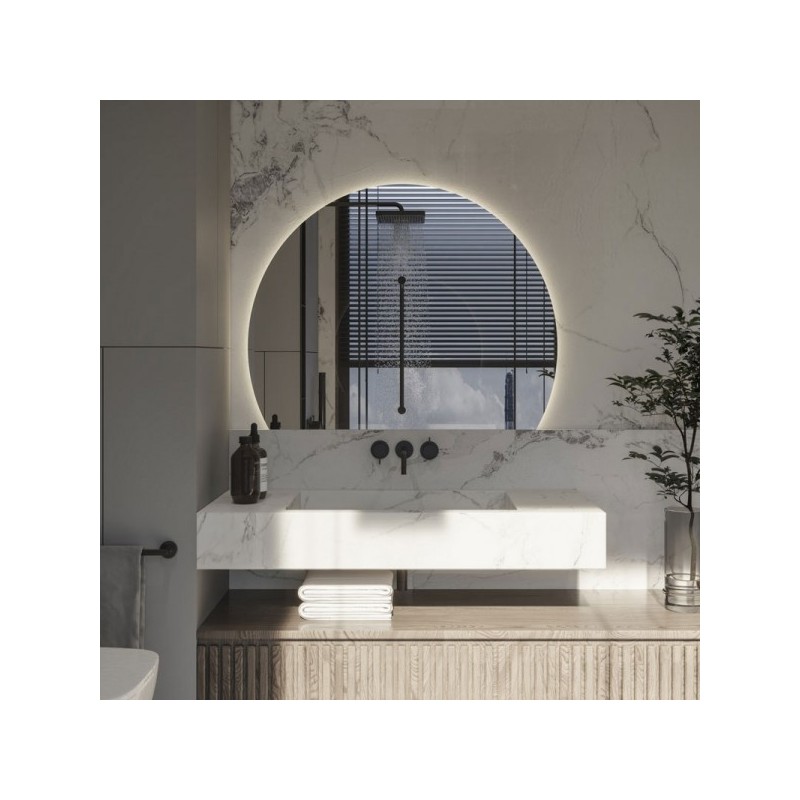 Miroir de salle de bains JUPITER Led, antibuée