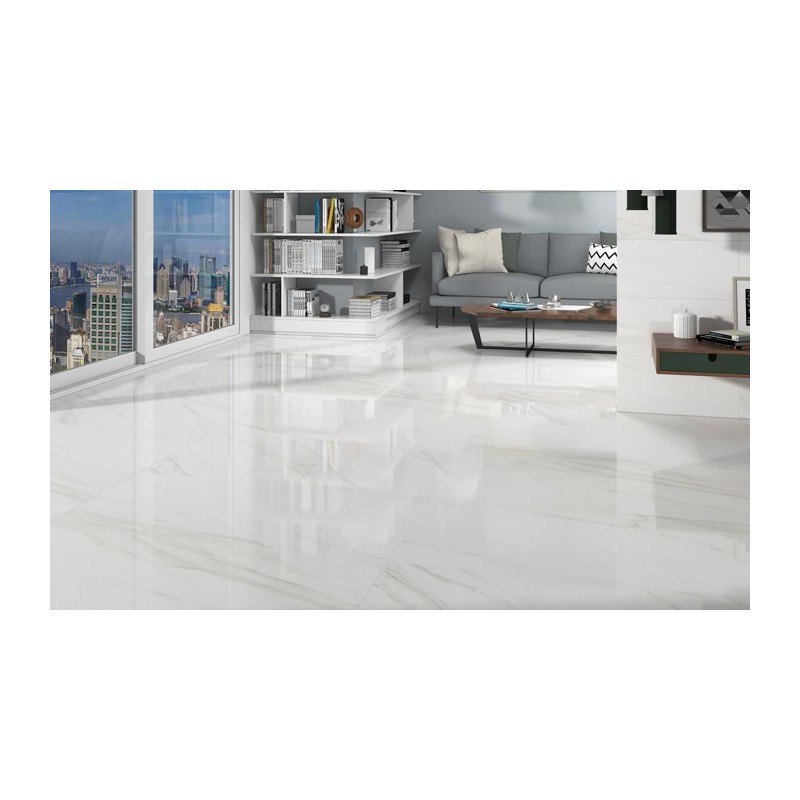 Carrelage poli Calacatta Gold