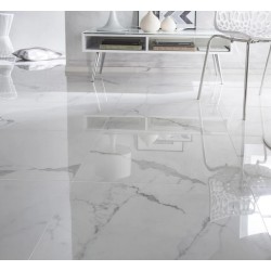 Carrelage poli Calacatta Gold