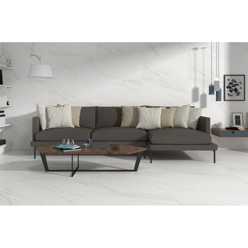 Carrelage poli Calacatta Gold