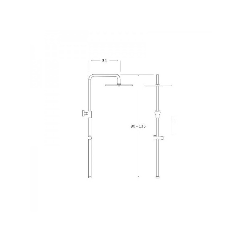 Douche monocommande TAHITI