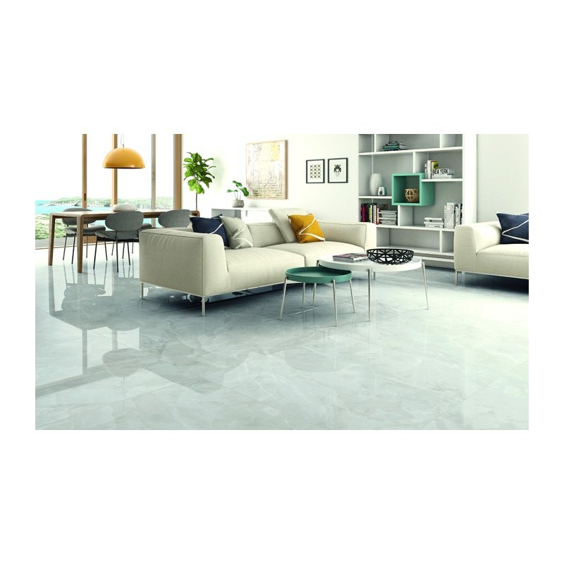 Carrelage poli Ponera Cold 60x60cm