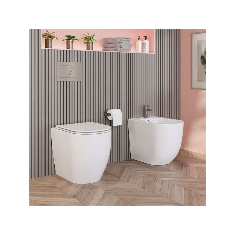 Sanitaire Back to Wall STARDUST abattant soft close Sanitaire Back to Wall STARDUST abattant soft close
