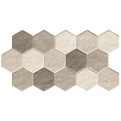 Carrelage hexagonal Stonehenge frost
