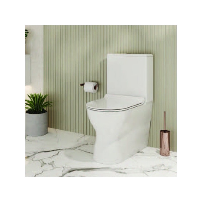 Sanitaire compact LAOS avec abattant soft close Sanitaire compact LAOS avec abattant soft close