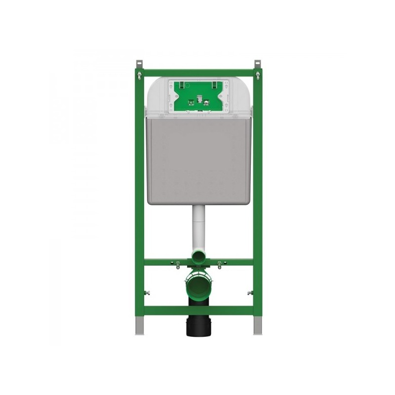 Bati-support pour WC suspendu modèle TECHNI avec plaque cercle